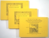 Tricinia tum veterum tum recentiorum Wittenberg 1542 Faksimile 1991.-18114 artikel-bild