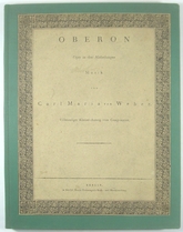 C.M.v.Weber, Oberon, Klavierauszug des Komponisten, 1826.-15559 artikel-bild