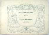 Lanner, Masken-Bilder Walzer op. 170. Wien 1841.-17597 artikel-bild