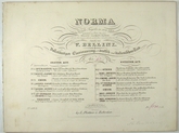 Bellini, Norma. Lyrische Tragödie Klavierauszug Diabellil 1835, Finale.-16095 artikel-bild