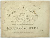 Moscheles, Grandes Variations sur une melodie nationale. Oeuv. 42.-15532 artikel-bild