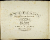 13388.- C. M. v. Weber, Preciosa Klavierauszug, Raubdruck 1824 artikel-bild