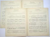 Wagner Chevillard Bachanale Tannhaeuser 2 pianos 8 mains Durand 1894.-17538 artikel-bild
