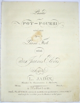 Jadin Premier Pot-Pourri Dalayrac, Dezede, Monsigny, Pergolesi 1815.-17681 artikel-bild