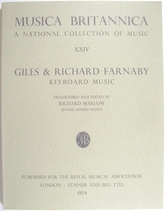 Giles & Richard Farnaby. Keyboard Music. Musica Britannica Vol. XXIV.-16468 artikel-bild