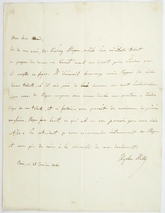 Stephen Heller, Autograph, recommendation for Lindsay Sloper. 1846.-15102 artikel-bild