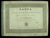 13353.- Herold, Zampa, Klavierauszug 84 Seiten gestochen, Wien, Haslinger, 1832 artikel-bild