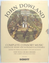 Dowland Complete Consort Music for viols or recorders Schott 1985.-18107 artikel-bild