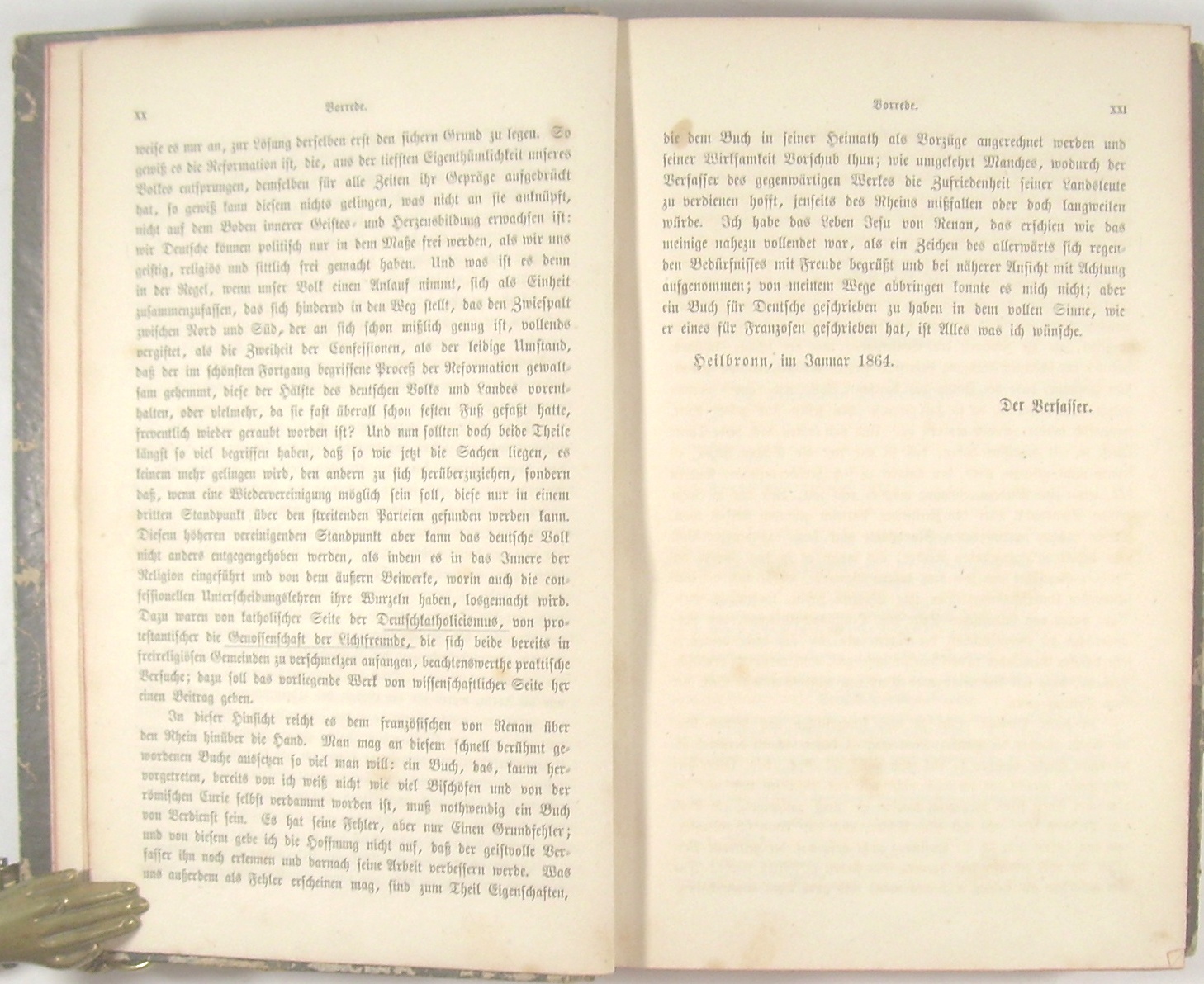 Musikantiquariat Wolfgang Stöger David Friedrich Strauß, Das Leben